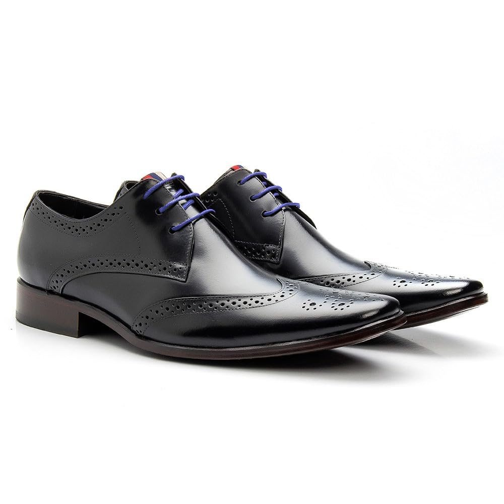 Sapato Social Masculino de Couro Legítimo Natural Derby Italiano Oxford Confortável Artesanal Moderno – 657 em promoção! Veja a oferta e mais achadinhos de Sapatos 2 Hoje é o melhor dia para comprar Sapato Social Masculino de Couro Legítimo Natural Derby Italiano Oxford Confortável Artesanal Moderno – 657 com aquele preço maroto! Promoção! Aproveite a oferta! 2