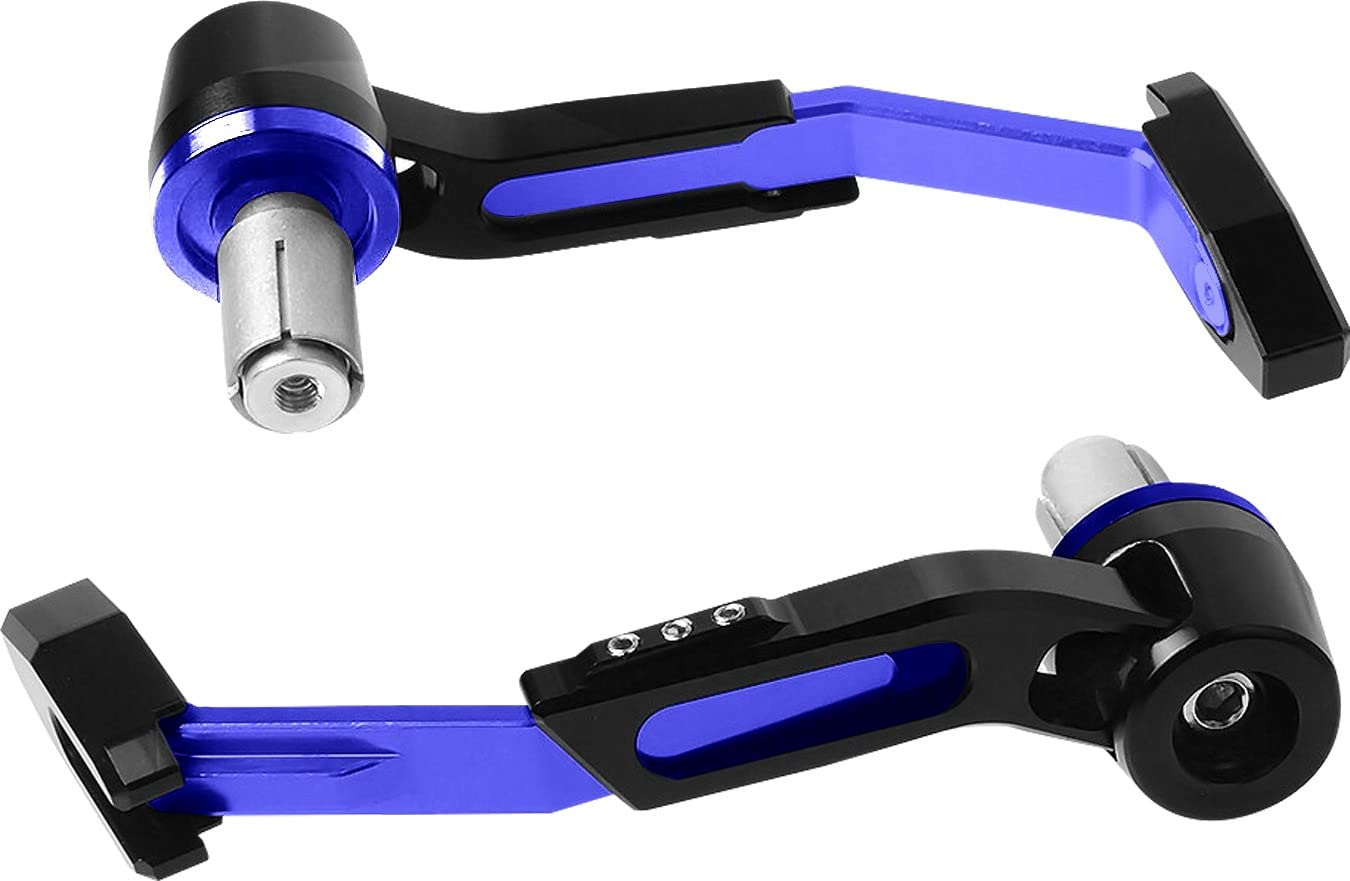 Blue/Black CNC Brake Clutch Lever Protector Hand Guard Handlebar Hand Guard for Yamaha Fascino Bike-image-37