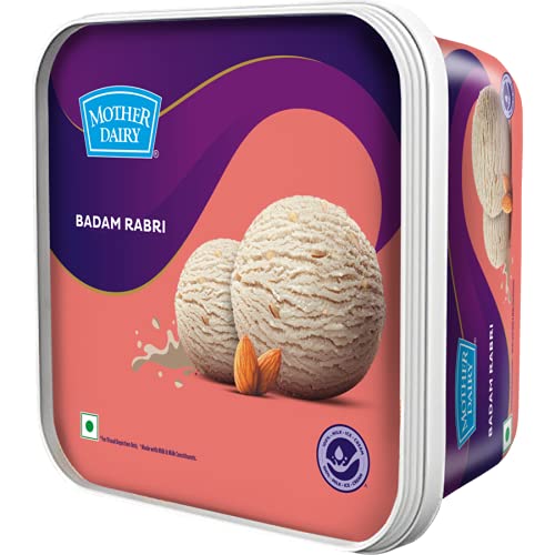 Mother Dairy Badam Rabri Ice Cream, 750 ml Amazon.in Grocery