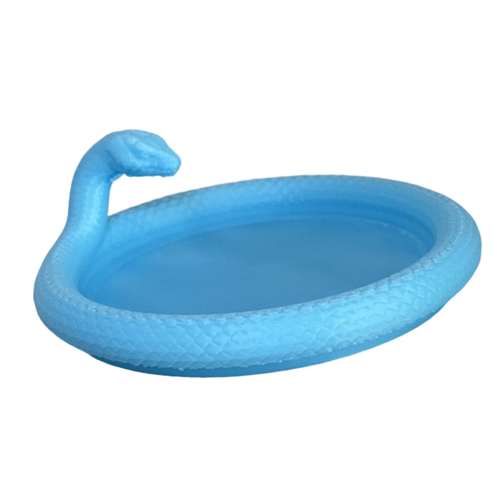 Delicate Gothic Snake Shape Ornamental Tray Decorative Plate Suitable for Showcasing Accessories and Keepsakes Snake Themed Storage Solution