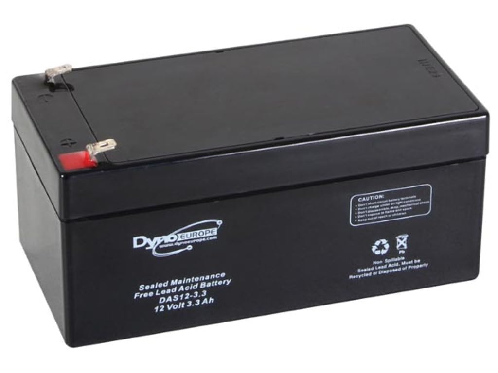 Dyno Europe ACCU ACIDE-PLOMB 12 V - 3.3 Ah 133.5 x 67 x 67 mm