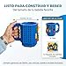 Imagen de GOODS+GADGETS Taza de café Build on Brick Mug