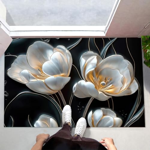 Tapis de sol grand format contre les traces de pas dans l'entrée