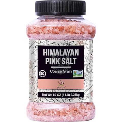 Soeos Himalayan Pink Salt, Coarse Grain Cover