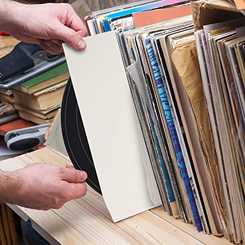 BELLE VOUS Pochette Vinyle 33 Tours Blanche de 12 Pouces (Lot de 25) – L31 X l31 cm – sans Trou Central, Protection… - Les Beatles, Paul McCartney, John Lennon, RIngo Starr, George Harrison BELLE VOUS Pochette Vinyle 33 Tours Blanche de 12 Pouces (Lot de 25) - L31 X l31 cm - sans Trou Central, Protection… – Image 8