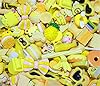 Zhiheng Random 30 Pack Cute Candy Plastic Beads Fruit Dessert Ice Cream Resin Charms Slices Flatback Buttons for Handcraft Accessories Scrapbooking Phone Case Decor (Yellow) #1