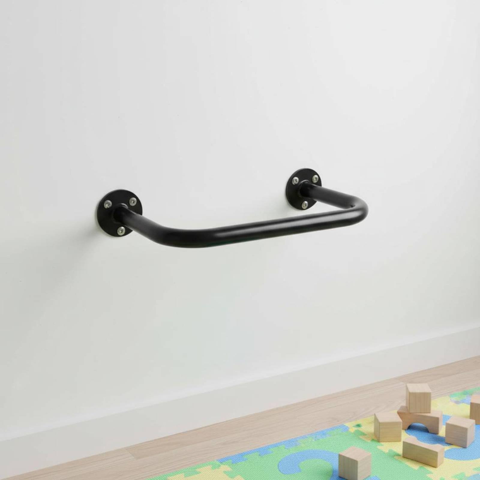 Barra Arrampicata Bambini per Parete Sbarra Trazioni Attrezzo Esercizi Struttura Ginnica Acciaio con Verniciatura in Uso Adatta a Camerette Sale Giochi Palestra Domestica, Tiffany