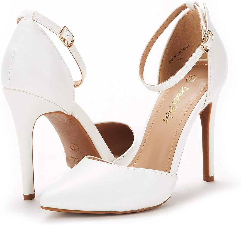 Vista 3 de DREAM PAIRS - Zapatos de tacón con punta para mujer