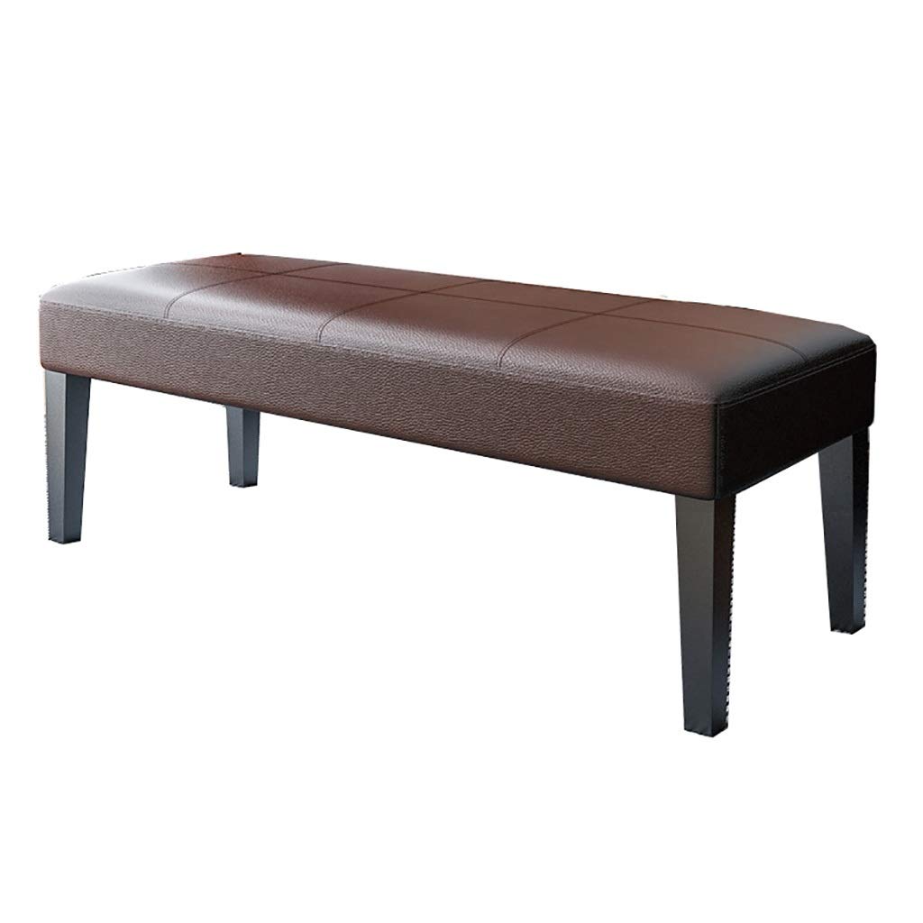 Banc de lit rectangulaire moderne pour résoudre le manque d'assise dans l'entrée
