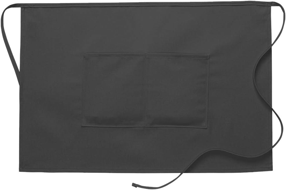 DayStar Apparel 110 Half Bistro Apron w/Center Divided Pocket