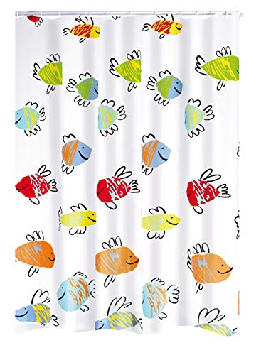 RIDDER 4021300 Duschvorhang Textil ca. 180x200 cm Malawi