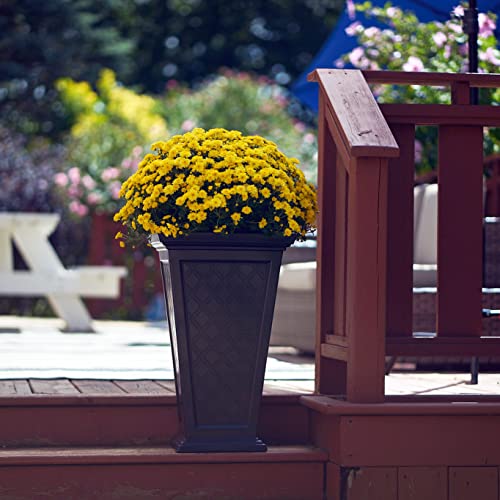 Fcmp Outdoor Casablanca Planter (2 Pack), Black #TOP3