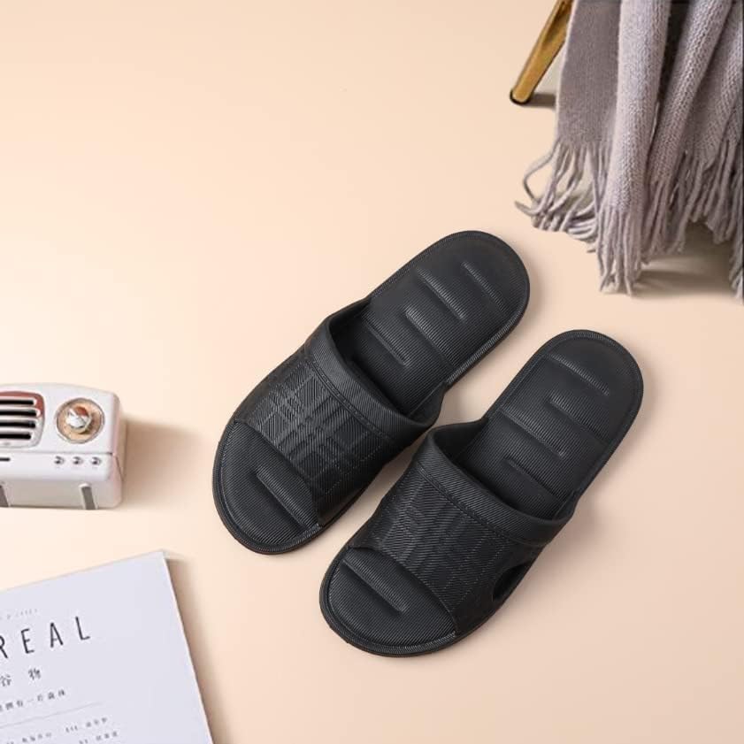Image of DRUNKEN Slippers For Women Winter Sandals Casual Flats Home Footwear Man Girls Sliders Flip Flops Chappals Ladies Clogs Sleeper Slides Stylish Ortho Soft