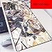 Produktbild JIN Anime mauspad XL Violet Eternal Garden 700 × 300 × 3mm Dicke Rutschfeste Gaming Computer Schreibtisch Matte