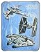 Star Wars Starships 40 x 50 Silk Touch Throw