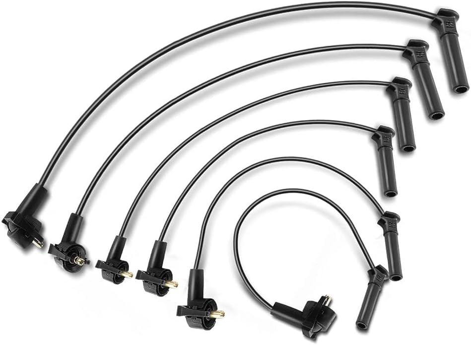 8MM Spark Plug Wires Set of 6, 4.0L V6 Ignition Cable