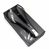 ReachMall Sattel, Hohlkohlefaser, Fahrradsitz, 270 x 138 mm, für Mountainbike, Rennrad, Schwarz