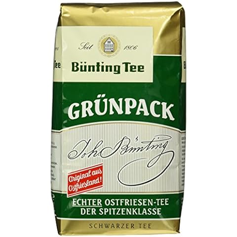Bünting Tee Grünpack Echter Ostfriesentee Cover