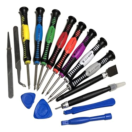 Jogo de Ferramentas de Precisão Weemsbox Kit de Chaves 16x1 Para Manutenção Conserto Reparo Celular