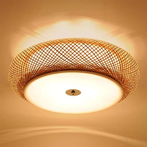Lustre en bambou exquis pour éclairage chaleureux home hotel