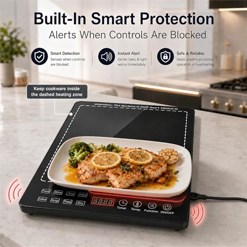 TANDEMRAY 3-in-1 Modular Warming Tray, 25 x 15 Inch Electric Food Warmer. by TANDEMRAY - Used condition - Image 4