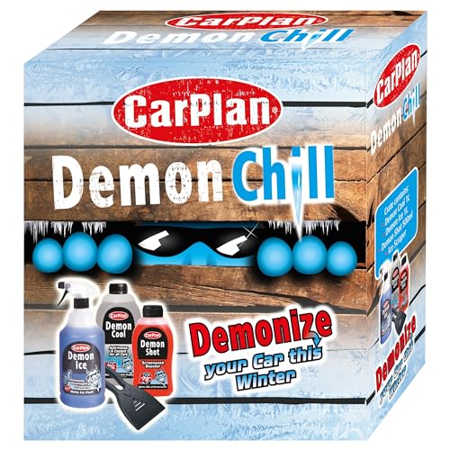 CarPlan Demon Chill - Winter Gift Pack Screenwash Booster De-Icer