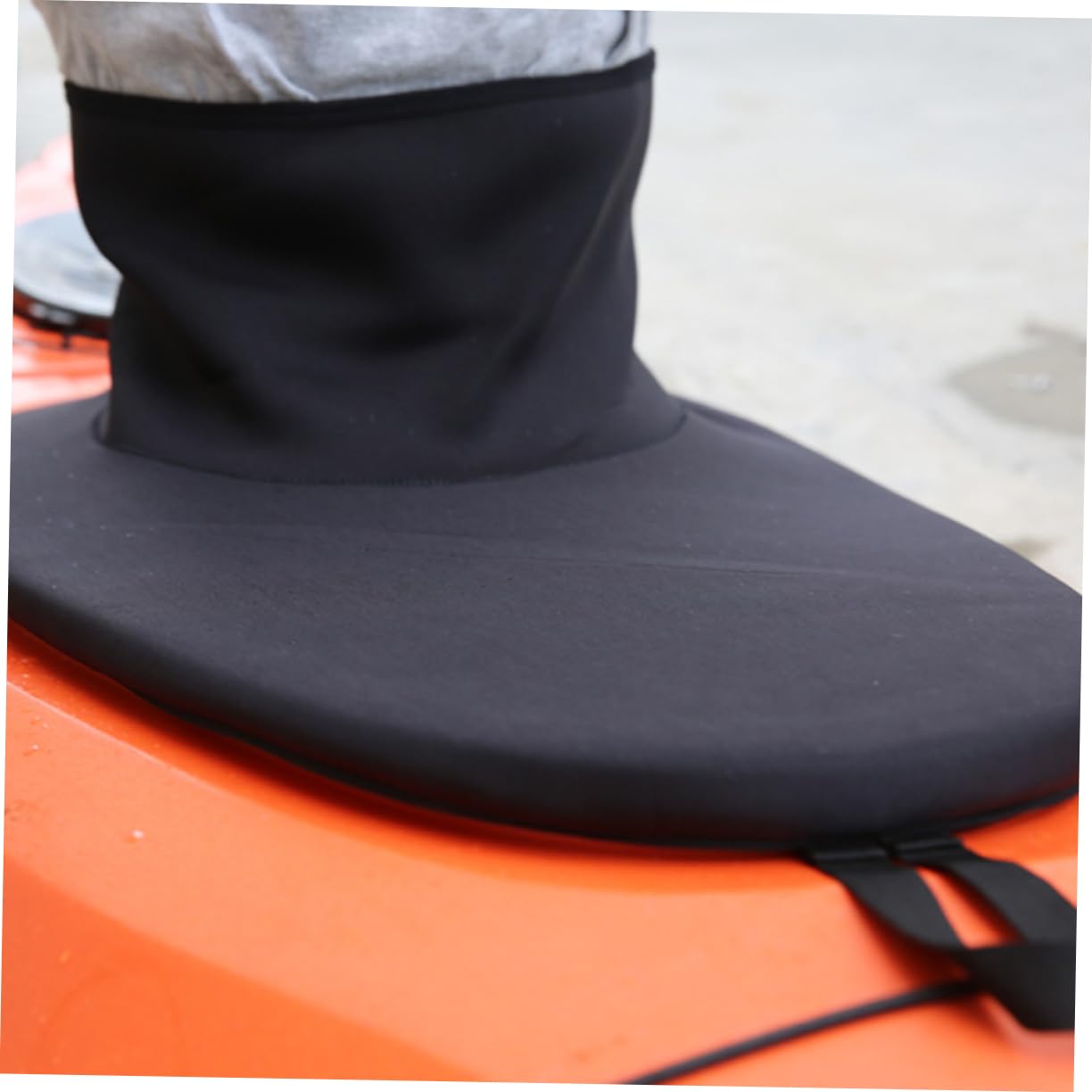 Faldones de Cubierta de Kayak Impermeables de Neopreno Sbr Correas Elásticas Antideslizantes para Piragüismo y Kayak en Tamaño Único 85-105 Cm