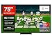 TCL 75C7K 75 Zoll QD-Mini LED Fernseher, 4K HDR Premium 3000, Smart Google TV mit 144Hz Motion Clarity Pro (Dolby Vision IQ & Atmos, CrystGlow HVA Panel)