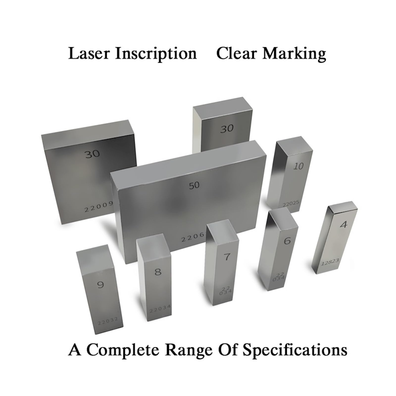 1 pièce, longueur 0,5 mm-100 mm, jauge de bloc en acier rapide, grade 0, outils for l'inspection du micromètre et du pied à coulisse Pour les tests et l'étalonnage(70mm 1pc)