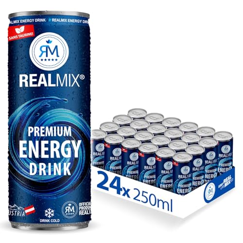 RealMix Energy Drink – Boisson Énergisante Sans...