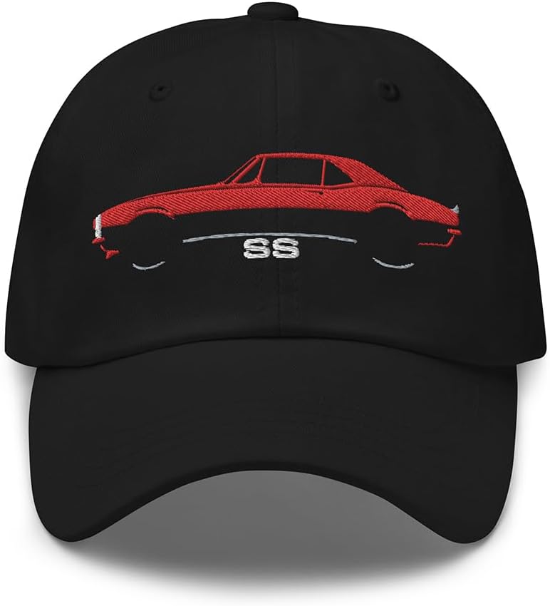 CO2 Tees Chevy Camaro SS American Muscle Car Baseball Cap