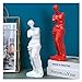 Homeanda Resin Venus de Milo Statue Greek Roman Mythology Goddess Aphrodite Statue Great Home or Office Decorations (S-White)