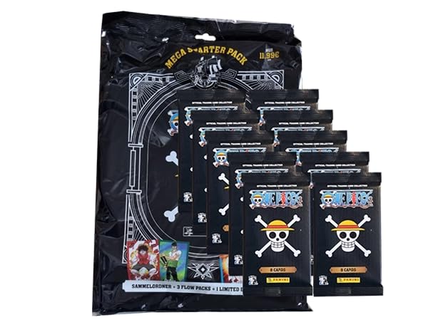 Panini One Piece 25th Anniversary Trading Cards / 1x Starter Pack + 10x Booster