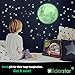 Stars for Ceiling – Glow in The Dark Stars and Moon Wall Decals for Kids Bedroom or Nursery, Luminous Star Stickers for Ceiling, Self-Adhesive Fluorescent Night Sky Decor, Gift for Boys and Girls