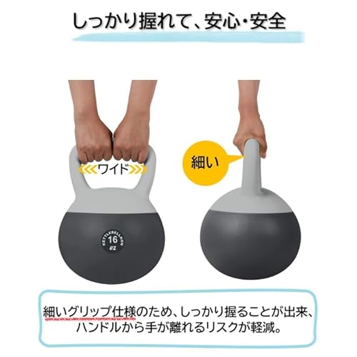 KETTLEBELLKON EZグリップソフトケトルベル 16kg
