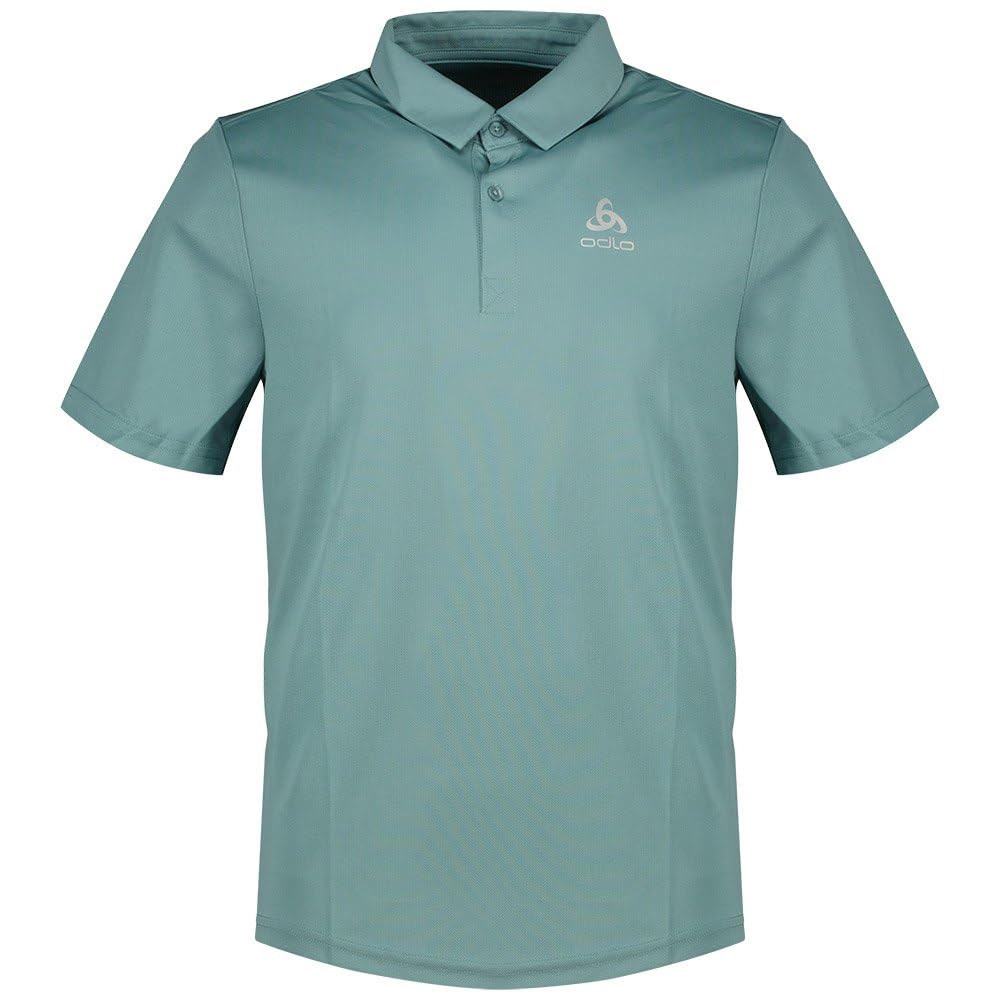 Odlo Wandershirt Herren Cardada I Funktionsshirt Wandern Atmungsaktiv I Polo Shirt