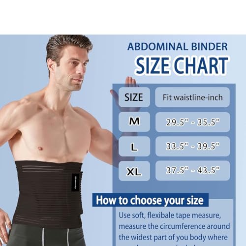 Faja Abdominal Elástica para Postcirugía, Talla XL miniatura 4