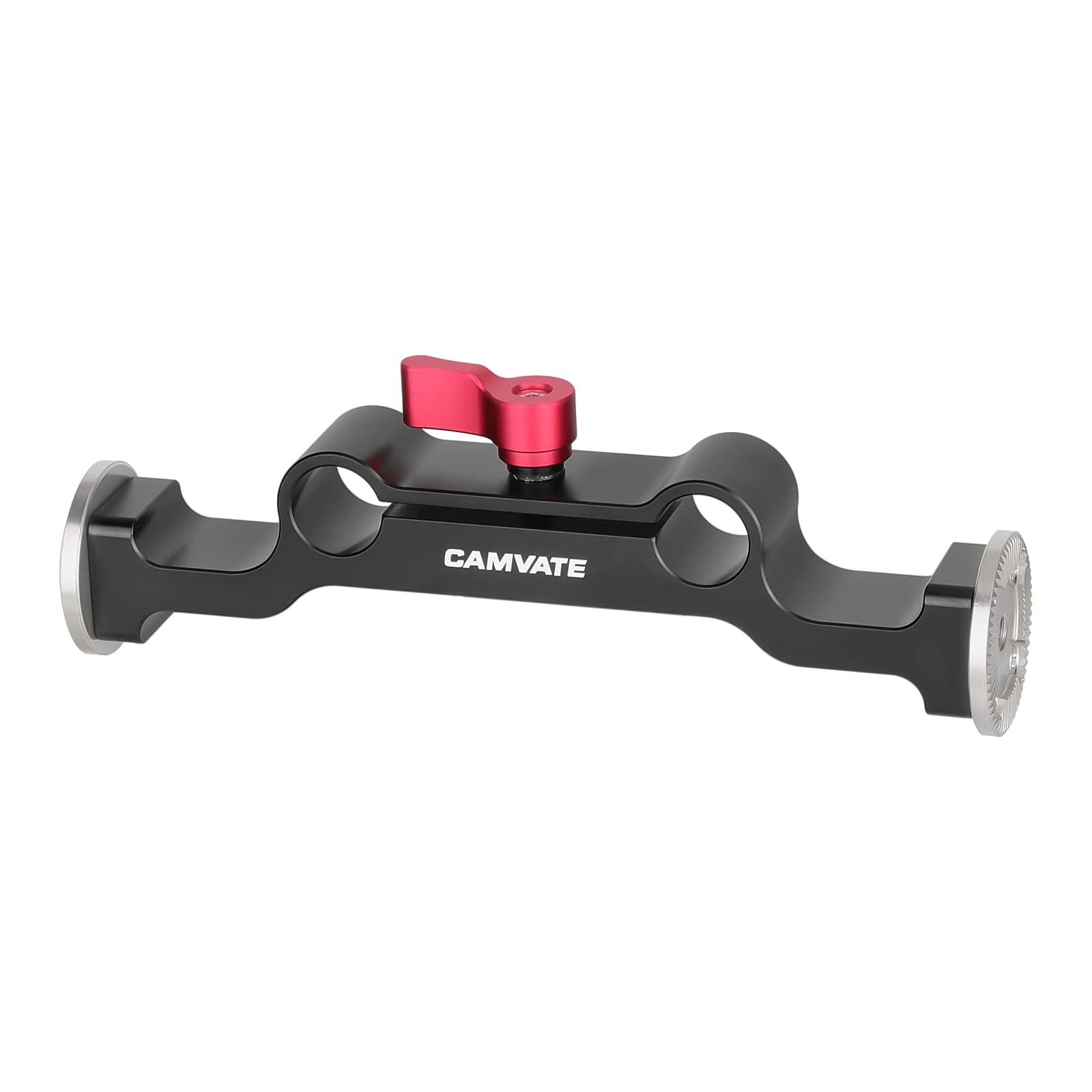 CAMVATE 15 Rod Clamp with Standard Accessory(M6,31.8mm) for Camera Rig Support Railblock Systems (Red) - 1466