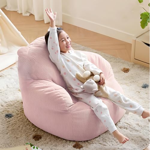 ベビーチェア ベビーソファー ドーパミン ソファ 一人掛け 小さめ ミニ キッズ ソファ クッション 低座面26cm 三面ガード設計 コーデュロイ生地 ビーズクッション 子供用 キッズソファ 赤ちゃんソファ カバー取り外し 軽量 洗濯可能 低反発 幅70×