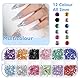 AUYAO Harz Strasssteine 4200Pcs Strass Kristalle 1.5mm-2mm Gemischte Kinder Bastelsachen Kit mit Strass mit Picking Pinzette und Stift für DIY Nägel Kleidung Kunsthandwerk Gemischt Becher Party (B)