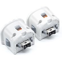 Wii Motion Plus Adapter, Motion Attachment for Wii Nintendo Remote Controller 2 Pack