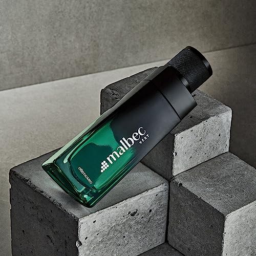 Image of Malbec O Boticario Vert Eau de Toilette - Long-Lasting Cologne for Men - Fresh Green & Woody French Oak Barrel-Aged Scent - Premium Mens Fragrance - Ice Wine and Grapes - 3.4 oz