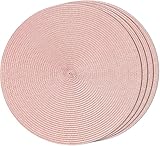 Juego de 6 manteaux individuels Redondos Trenzados para mesas de Comedor,...