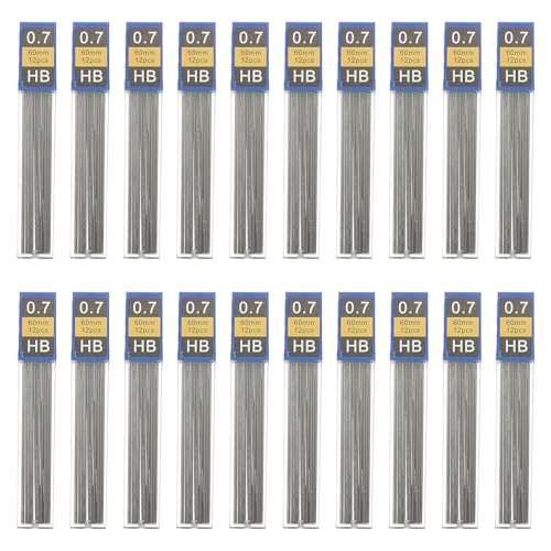 Mines de crayon mécanique 0.7 mm anti-casse pour en finir avec les recharges fragiles