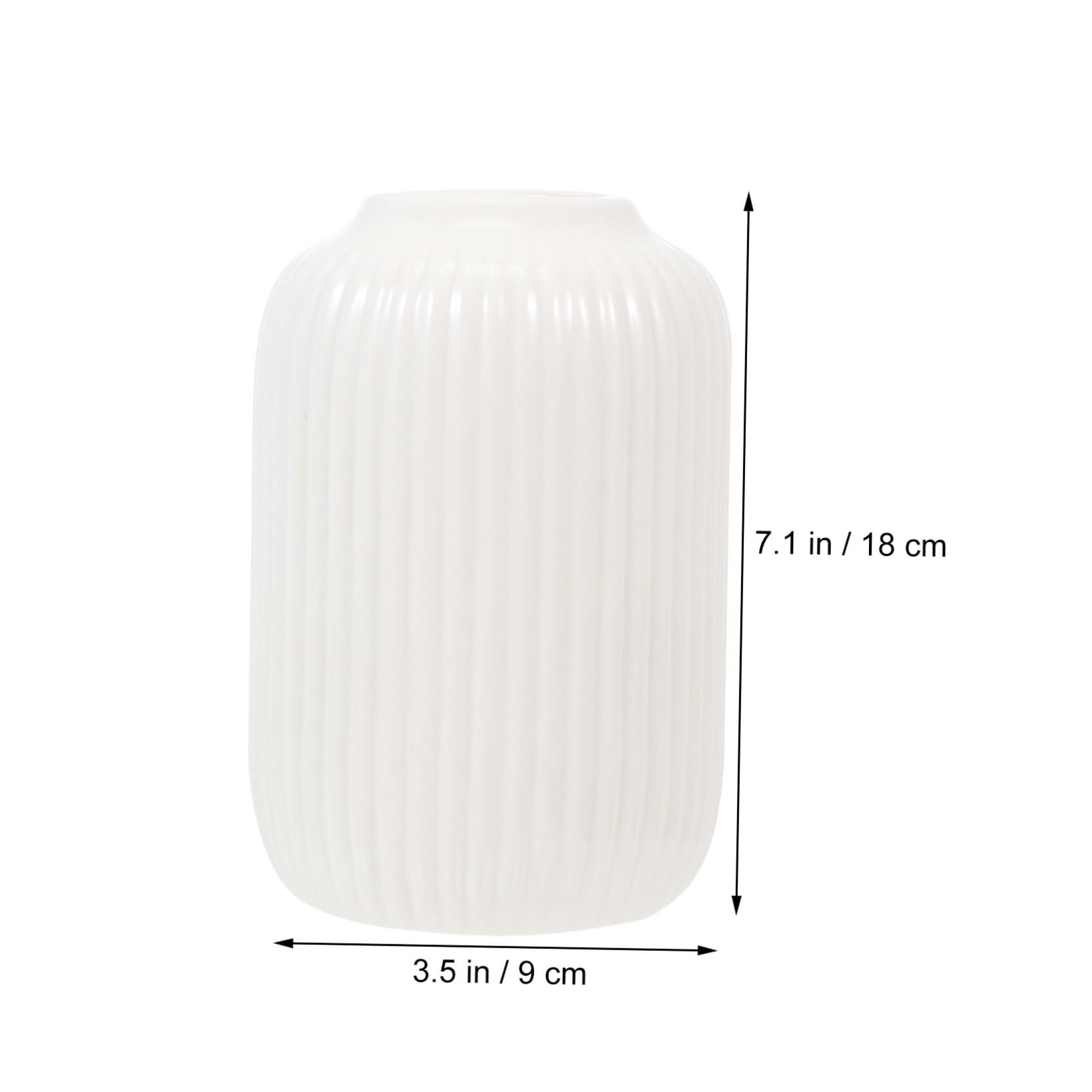 Alipis 1pezzi Vasi in Ceramica per Fiori Vaso per Fiori in Ceramica Vaso Artistico Articoli in Stile Semplice per Composizioni Floreali Decorazione per Casa Ufficio e Interni