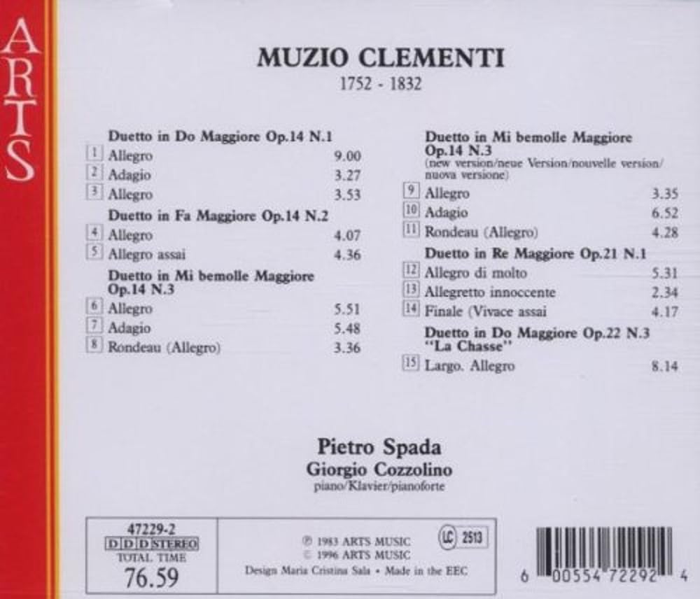 Sonatas and Duets, Vol.7