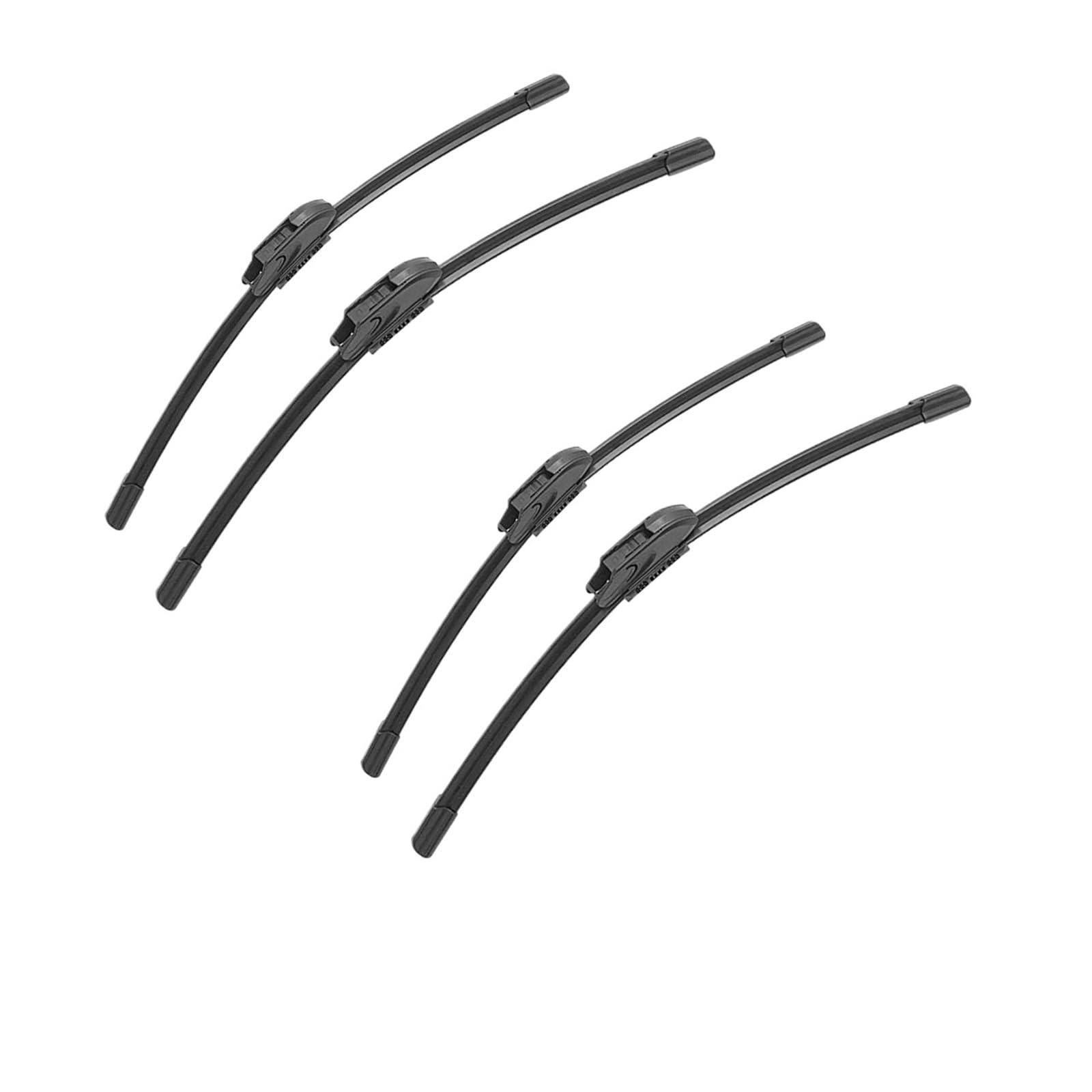 Juego Completo De 3 Escobillas Limpiaparabrisas Delanteras Y Traseras Compatibles Con Hyundai I10 MK2 2013-2018. Fácil Instalación En Segundos.(4 PCS)
