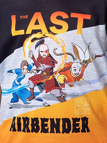 Nickelodeon Boys' Avatar The Last Airbender Cartoon Pajama Set Shorts3