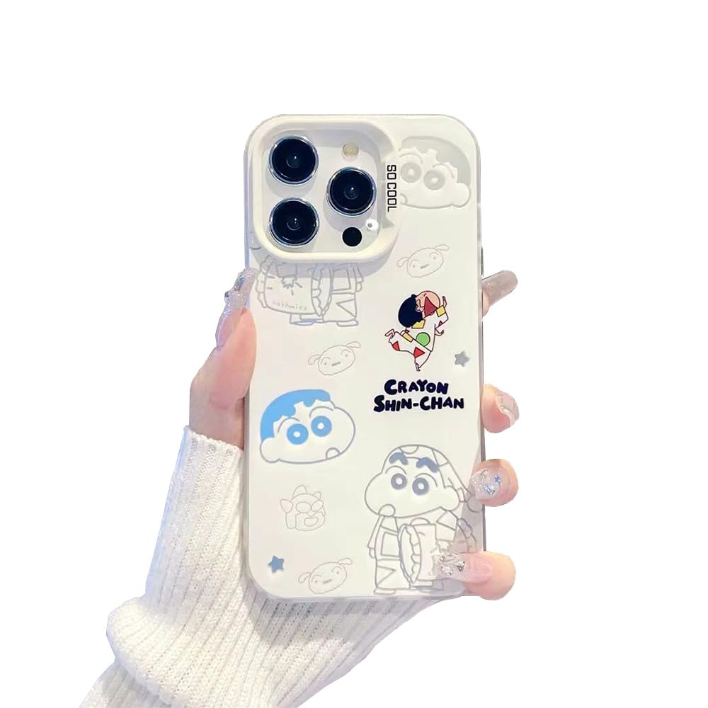 Amazon.co.jp: LUCKCOF ケース For iPhone 14 Plus クレヨン