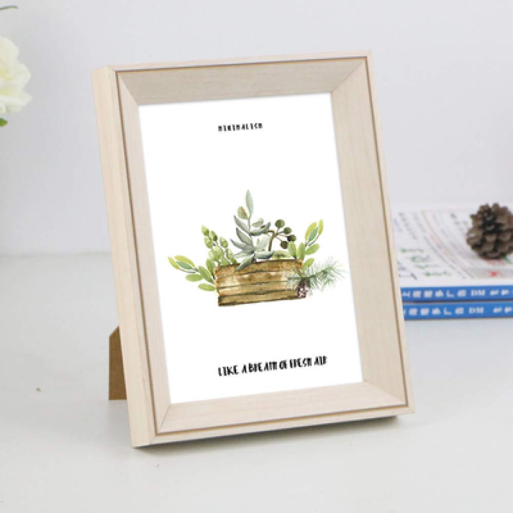 Cadre photo grain de bois pour décorer votre salon et vos tables de mariage